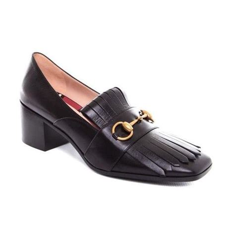 used black gucci loafers|gucci fringe loafer.